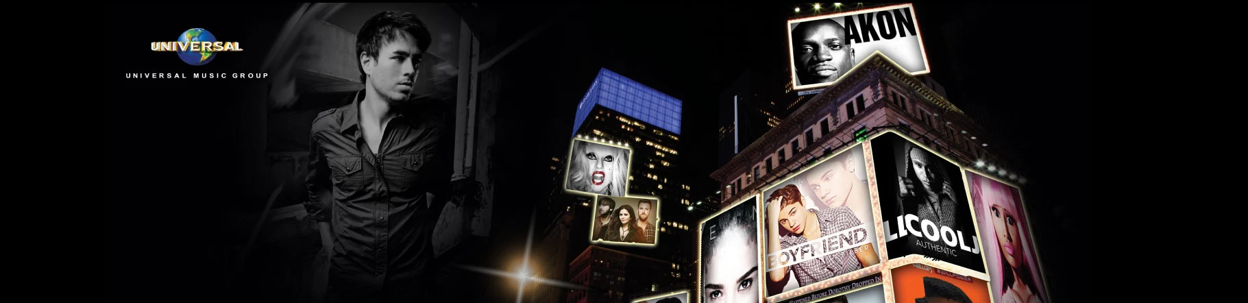 Universal Music Group artist montage