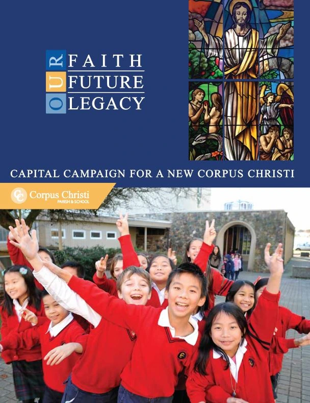 Corpus Christi capital campaign brochure cover