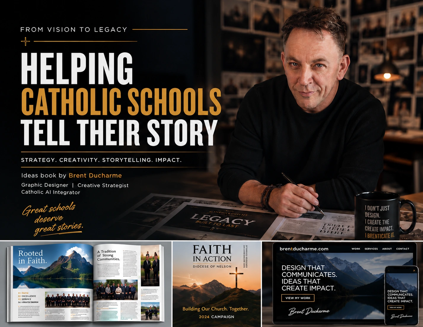 Catholic schools — strategy, creativity and storytelling