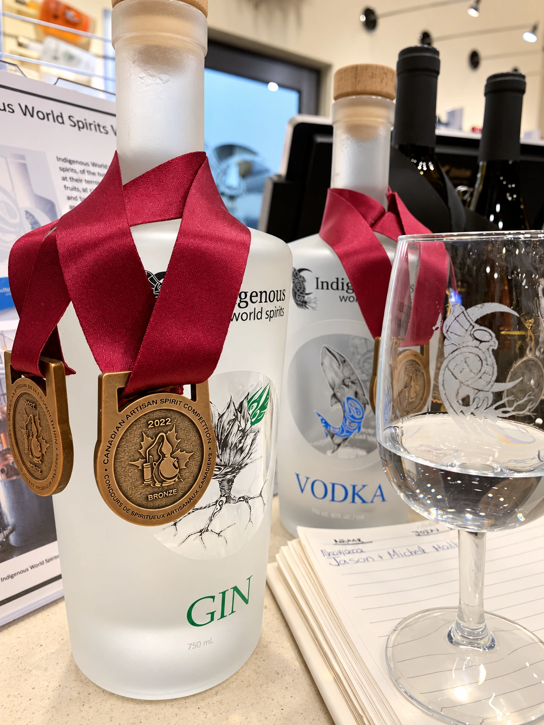 Award-winning wine packaging