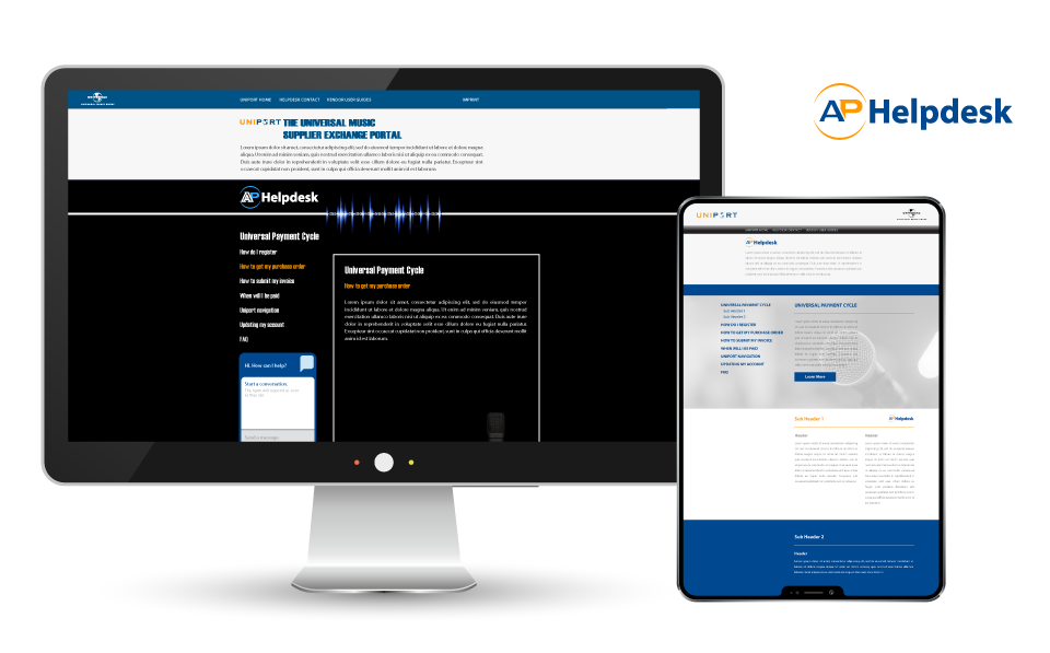 AP Helpdesk — Digital platform