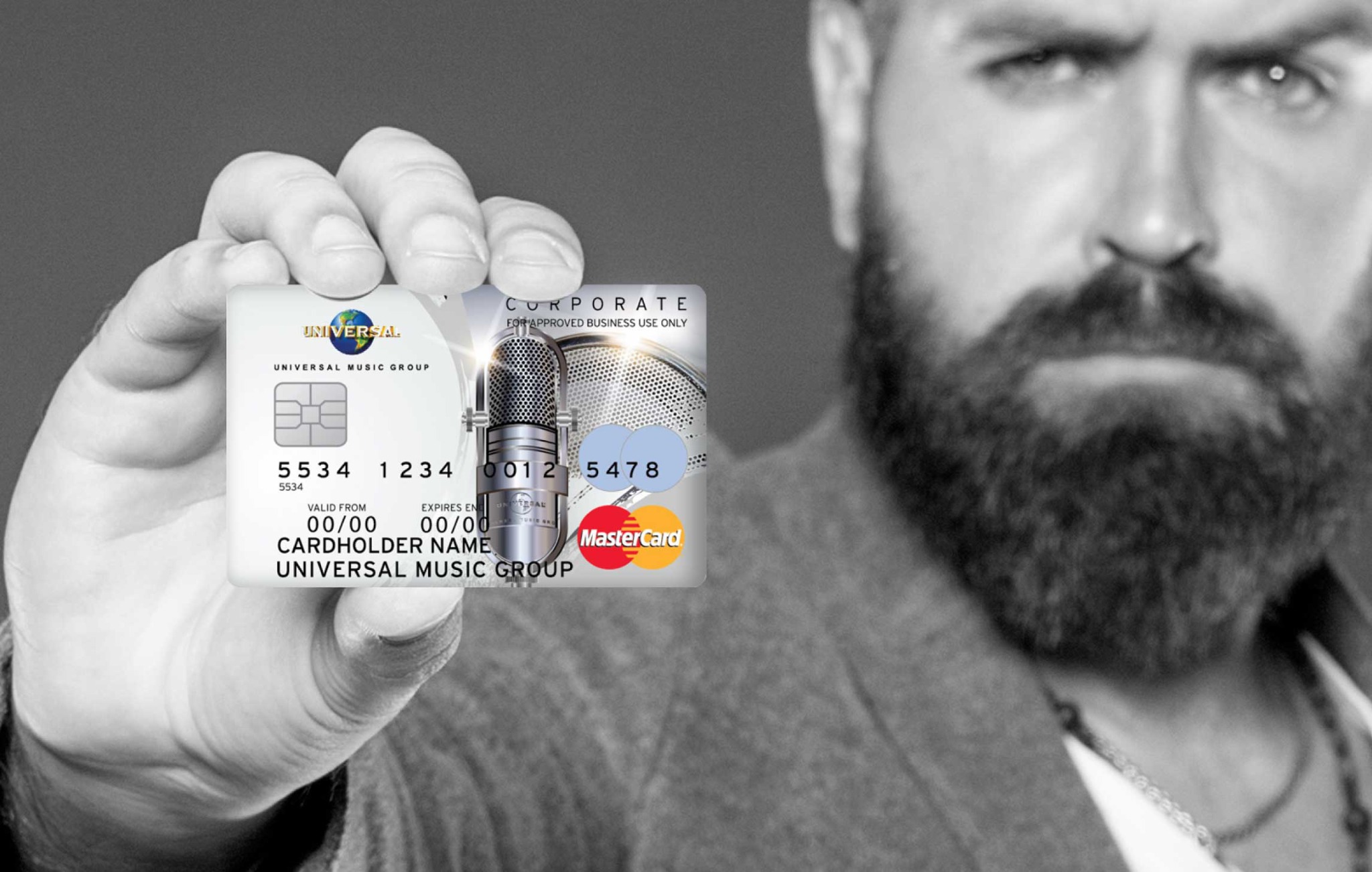 Universal Music Group — Corporate card campaign